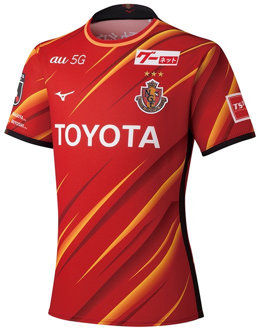 Camisa oficial Mizuno Nagoya Grampus 2021 I jogador